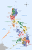 Philippines 2 - Map of the Philippines 1 - Provinces and Regions.png